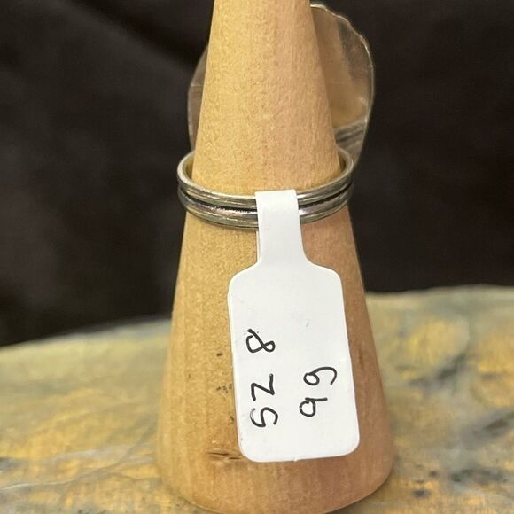 Artisan Charoite 925 Silver Ring Sz 8 - Picture 3 of 9